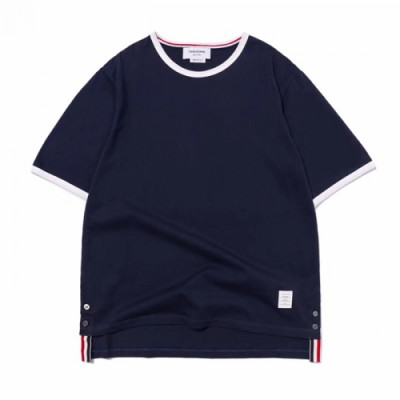 [톰브라운]Thom Browne 2020 Mm/Wm Casual Cotton Short Sleeved Polo Tshirts - 톰브라운 2020 남/녀 캐쥬얼 코튼 폴로 반팔티 Tho0831x.Size(m - 2xl).네이비