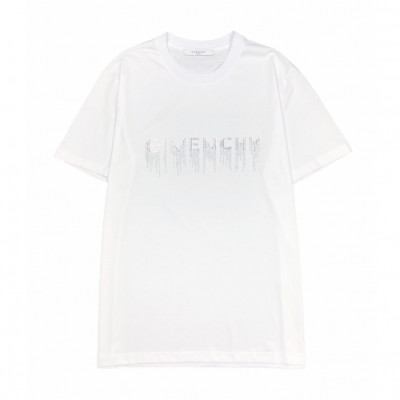 [지방시]Givenchy 2020 Mens Logo Silket Short Sleeved Tshirts - 지방시 2020 남성 로고 실켓 반팔티 Giv0406x.Size(s - 2xl).화이트