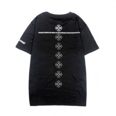 [크롬하츠]Chrome hearts 2020 Mens Logo Casual Short Sleeved Tshirts - 크롬하츠 2020 남성 로고 캐쥬얼 반팔티 Chr0175x.Size(s - xl).블랙