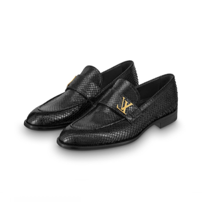 [매장판]Louis Vuitton 2020 Mens Leather Loafer -  루이비통 2020 남성용 레더 로퍼 LOUS1277,Size(240 - 270).블랙