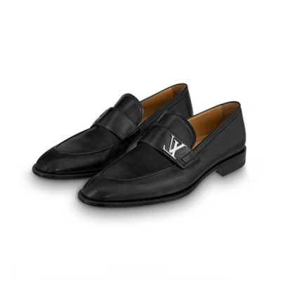 [매장판]Louis Vuitton 2020 Mens Leather Loafer -  루이비통 2020 남성용 레더 로퍼 LOUS1278,Size(240 - 270).블랙