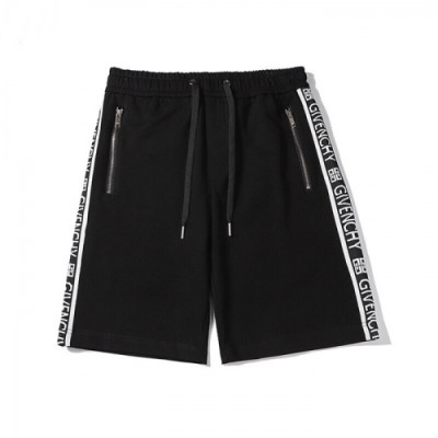 Givenchy Mens Logo Casual Training Half Pants - 지방시 2020 남성 로고 캐쥬얼 트레이닝 반바지 Giv0407x.Size(m - 2xl).블랙