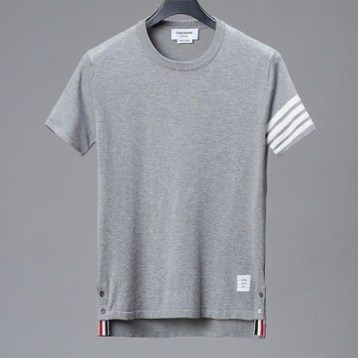 [톰브라운]Thom Browne 2022 Mens Casual Short Sleeved Tshirts - 톰브라운 2022 남성 캐쥬얼 반팔티 Tho0849x.Size(m - 2xl).그레이