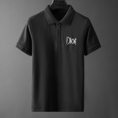 [디올]Dior 2020 Mens Casual Short Sleeved Polo Tshirts - 디올 2020 남성 캐쥬얼 폴로  반팔티 Dio0695x.Size(m - 2xl).블랙