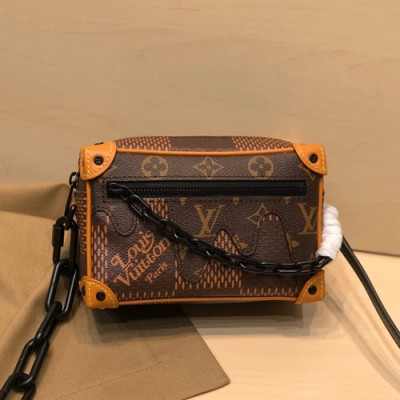 Louis Vuitton 2020 Trunk Shoulder Bag,18.5cm - 루이비통 2020 트렁크 숄더백 M60394,LOUB2154,18.5cm,브라운