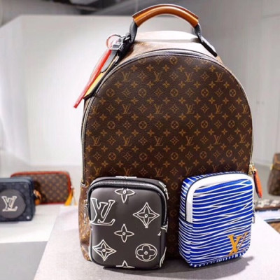 Louis Vuitton 2020 Mens Back Pack,41cm - 루이비통 2020 남성용 백팩,M56851,LOUB2166 ,41cm,브라운