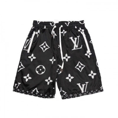 [루이비통]Louis vuitton 2020 Mens Casual Half Pants - 루이비통 2020 남성 캐쥬얼 반바지 Lou01977x.Size(m - 2xl).블랙