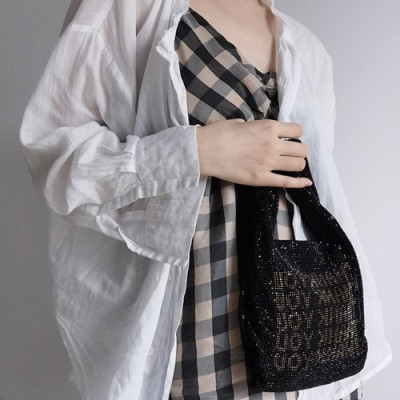 Alexander Wang 2020 Cubic Mini Tote Shopper Bag,31cm - 알렉산더왕 2020 큐빅 미니 토트 쇼퍼백 AWB0055,31cm,블랙