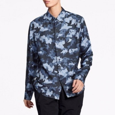 [루이비통]Louis vuitton 2020 Mens Trendy Cotton shirts - 루이비통 2020 남성 트렌디 코튼 셔츠 Lou02005x.Size(xs - xl).블루