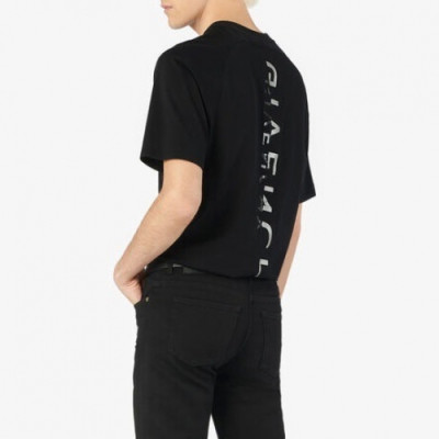 [지방시]Givenchy 2020 Mens Logo Silket Short Sleeved Tshirts - 지방시 2020 남성 로고 실켓 반팔티 Giv0415x.Size(m - 2xl).블랙