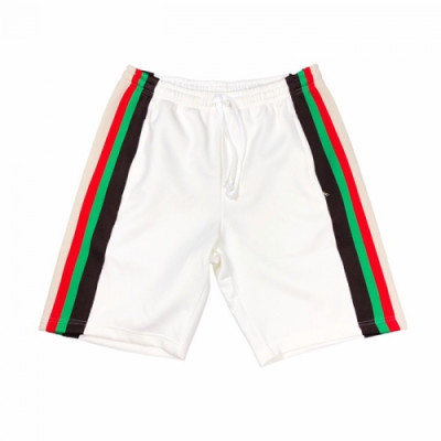 [구찌]Gucci 2020 Mens Initial Logo Vintage Casual Half Pants - 구찌 2020 남성 이니셜 로고 빈티지 캐쥬얼 반바지 Guc02871x.Size(m - 2xl).화이트