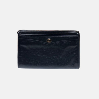 Gucci 2020 Ladies Leather Clutch Bag ,28.5CM - 구찌 2020 여성용 레더 클러치백 575991,GUB1152,28.5cm,블랙