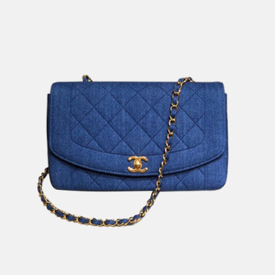 Chanel 2020 Chain Cross Bag,26CM - 샤넬 2020 체인 크로스백,CHAB1542,26CM,블루