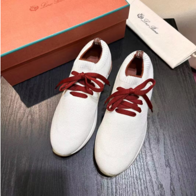 Loro Piana 2023 Mens Cashimere Sneakers - 로로피아나 2023 남성용 캐시미어 스니커즈 LOROS0015.Size(245 - 280).화이트