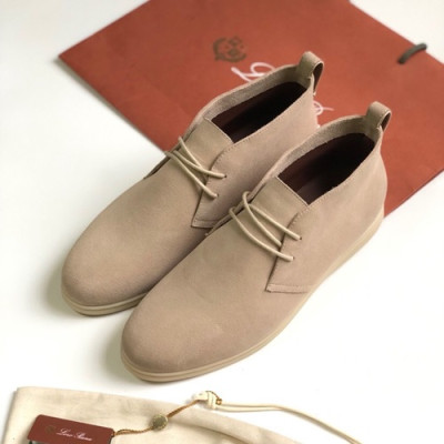 Loro Piana 2020 Mens Suede Sneakers - 로로피아나 2020 남성용 스웨이드 스니커즈 LOROS0033.Size(245 - 280).베이지