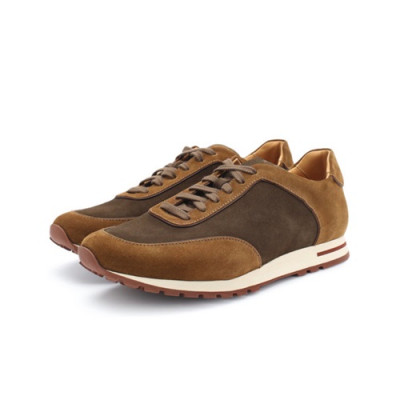 Loro Piana 2020 Mens Suede Sneakers - 로로피아나 2020 남성용 스웨이드 스니커즈 LOROS0046.Size(245 - 280).브라운