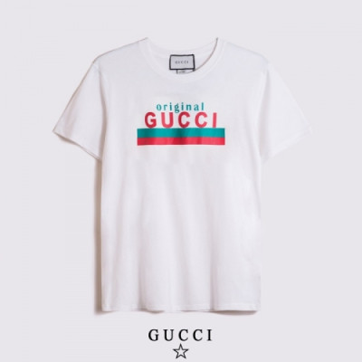 [매장판]Gucci 2020 Mens Logo Short Sleeved Tshirts - 구찌 2020 남성 로고 반팔티 Guc02903x.Size(s - 2xl).화이트