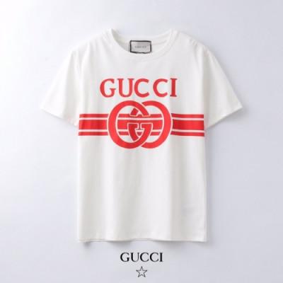 [매장판]Gucci 2020 Mens Logo Short Sleeved Tshirts - 구찌 2020 남성 로고 반팔티 Guc02906x.Size(s - 2xl).화이트