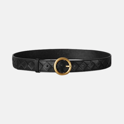 Bottega Veneta 2020 Ladies Leather Belt - 보테가베네타 2020 여성용 레더 벨트 BOTBT0011,블랙