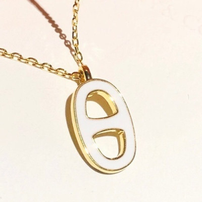 Hermes 2020 Ladies Necklace - 에르메스 2020 여성용 목걸이 ACC0432.(옐로우골드)