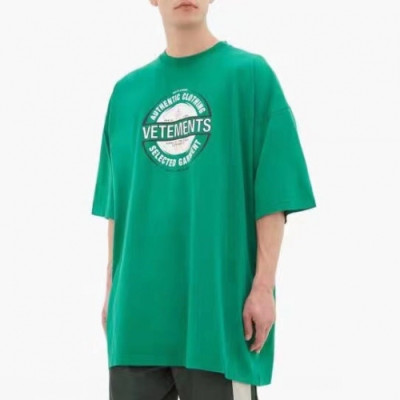 [발렌시아가]Balenciaga 2020 Mm/Wm Logo Cotton Short Sleeved Tshirts - 발렌시아가 2020 남자 로고 오버사이즈 코튼 반팔티 Bal0689x.Size(xs - l).그린