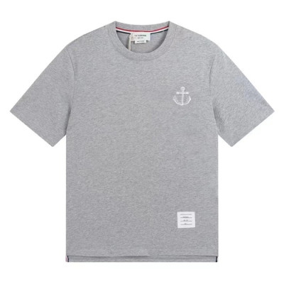 [톰브라운]Thom Browne 2023 Mens Casual Short Sleeved Tshirts - 톰브라운 2023 남성/여성 캐쥬얼 반팔티 Tho0934x.Size(s - 2xl).그레이