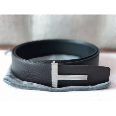 TomFord 2022 Mens Leather Belt - 톰포드 2022 남성용 레더 벨트 TFBT0006,블랙