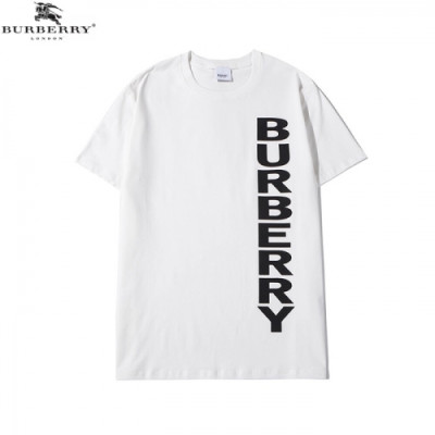 [버버리]Burberry 2020 Mm/Wm Logo Cotton Short Sleeved Tshirts - 버버리 2020 남/녀 로고 코튼 반팔티 Bur02822x.Size(s - 2xl).화이트