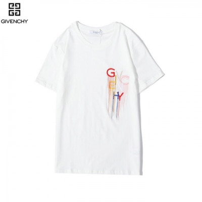 [지방시]Givenchy 2020 Mens Logo Short Sleeved Tshirts - 지방시 2020 남성 로고 코튼 반팔티 Giv0435x.Size(s - 2xl).화이트