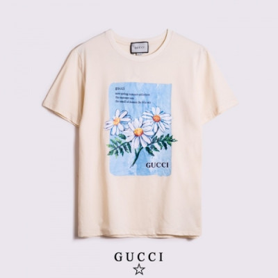 [매장판]Gucci 2020 Mm/Wm Logo Short Sleeved Tshirts - 구찌 2020 남자 로고 반팔티 Guc02957x.Size(s - 2xl).화이트