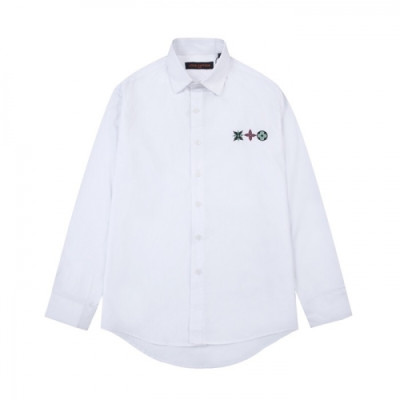 [루이비통]Louis vuitton 2020 Mens Trendy Cotton shirts - 루이비통 2020 남성 트렌디 코튼 셔츠 Lou02096x.Size(xs - l).화이트