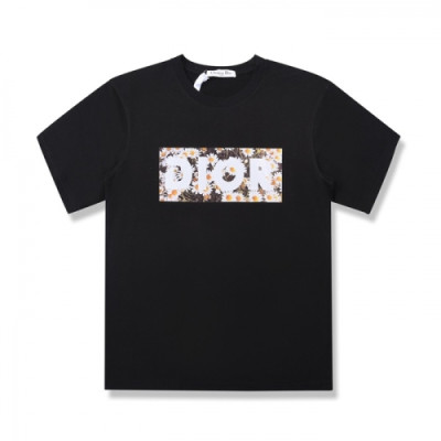 [디올]Dior 2020 Mens Casual Crew-neck Short Sleeved Tshirts - 디올 2020 남성 캐쥬얼 크루넥 반팔티 Dio0761x.Size(s - xl).블랙