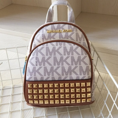 Michael Kors 2020 PVC Back Pack,32cm - 마이클 코어스 2020 PVC 백팩,MKB0333,32cm,화이트