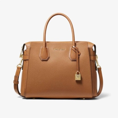 Michael Kors 2020 Leather Tote Shoulder Bag,27cm - 마이클 코어스 2020 레더 토트 숄더백,MKB0341,27cm,브라운