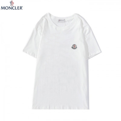 [매장판]Moncler 2020 Mens Logo Crew-neck Short Sleeved Tshirts - 몽클레어 2020 남성 로고 크루넥 반팔티 Moc01819x.Size(s - 2xl).화이트