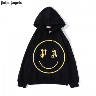 [팜 엔젤스]Palm Angels 2020 Mm/Wm Logo Cotton Hoodie - 팜 엔젤스 2020 남자 로고 코튼 후디 Pam0193x.Size(m - 2xl).블랙