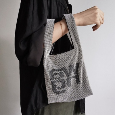 Alexander Wang 2020 Cubic Mini Tote Shopper Bag,31cm - 알렉산더왕 2020 큐빅 미니 토트 쇼퍼백 AWB0073,31cm,화이트