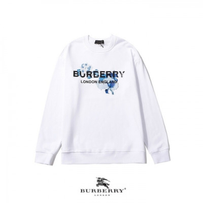 [버버리]Burberry 2020 Mens Logo Casual Cotton Tshirts - 버버리 2020 남성 로고 캐쥬얼 코튼 맨투맨 Bur02854x.Size(m - 2xl).화이트