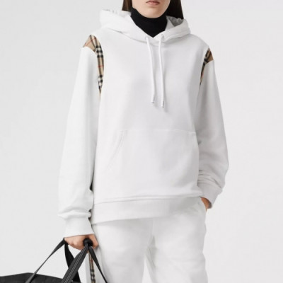 [버버리]Burberry 2020 Mm/Wm Logo Casual Cotton Hoodie - 버버리 2020 남자 로고 캐쥬얼 코튼 후디 Bur02856x.Size(xxs - s).화이트