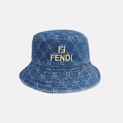 Fendi 2020 Mm / Wm Denim Cap - 펜디 2020 남여공용 데님 모자 FENM0009, 블루