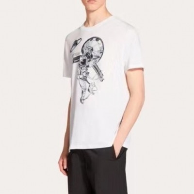 [발렌티노]Valentino 2020 Mens Logo Crew-neck Short Sleeved Tshirts - 발렌티노 2020 남성 로고 크루넥 반팔티 Val0428x.Size(xs - l).화이트