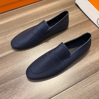 Hermes 2020 Mens Suede Loafer - 에르메스 2020 남성용 스웨이드 로퍼  HERS0330,Size(240 - 270).네이비