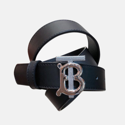 Burberry 2020 Ladies Leather Belt - 버버리 2020 여성용 레더 벨트 BURBT0022.Size(3.0cm).블랙