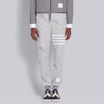 [톰브라운]Thom Browne 2020 Mens Casual Training Pants - 톰브라운 2020 남성 캐쥬얼 트레이닝 팬츠 Tho0955x.Size(s - 2xl).그레이