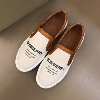 Burberry 2020 Mens Slip On - 버버리 2020 남성용 슬립온 BURS0118,Size(240 - 270).베이지