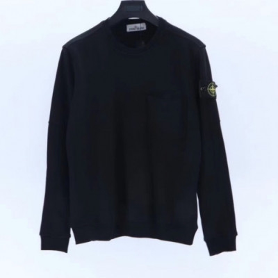 [스톤아일랜드]Stone Island 2020 Mens Light Reflection Logo Cotton Man-to-man - 스톤아일랜드 2020 남성 로고 코튼 맨투맨 Sto0237x.Size(m - 2xl).블랙