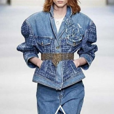 [샤넬]Chanel 2020 Womens Luxury Tweed Jackets - 샤넬 2020 여성 럭셔리 트위드 자켓 Cha0610x.Size(s - l).블루