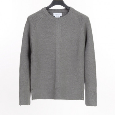 [톰브라운]Thom Browne 2020 Mens Strap Crew-neck Wool Sweaters - 톰브라운 2020 남성 스트랩 크루넥 울 스웨터 Thom0959x.Size(s - 3xl).그레이