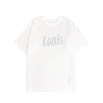 [루이비통]Louis vuitton 2020 Mens Logo Short Sleeved Tshirts - 루이비통 2020 남성 로고 반팔티 Lou02190x.Size(s - 2xl).화이트