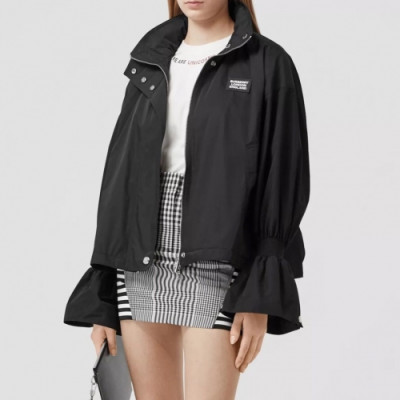 [버버리]Burberry 2020 Womens Classic Casual Windproof Jackets - 버버리 2020 여성 클래식 캐쥬얼 방풍 자켓 Bur02927x.Size(s - xl).블랙